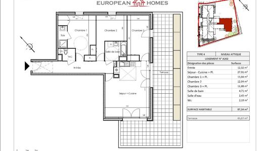 Appartement à vendre à Geneston