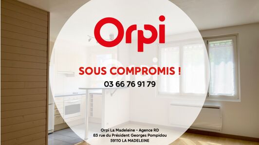 Appartement à vendre, 51m², La Madeleine